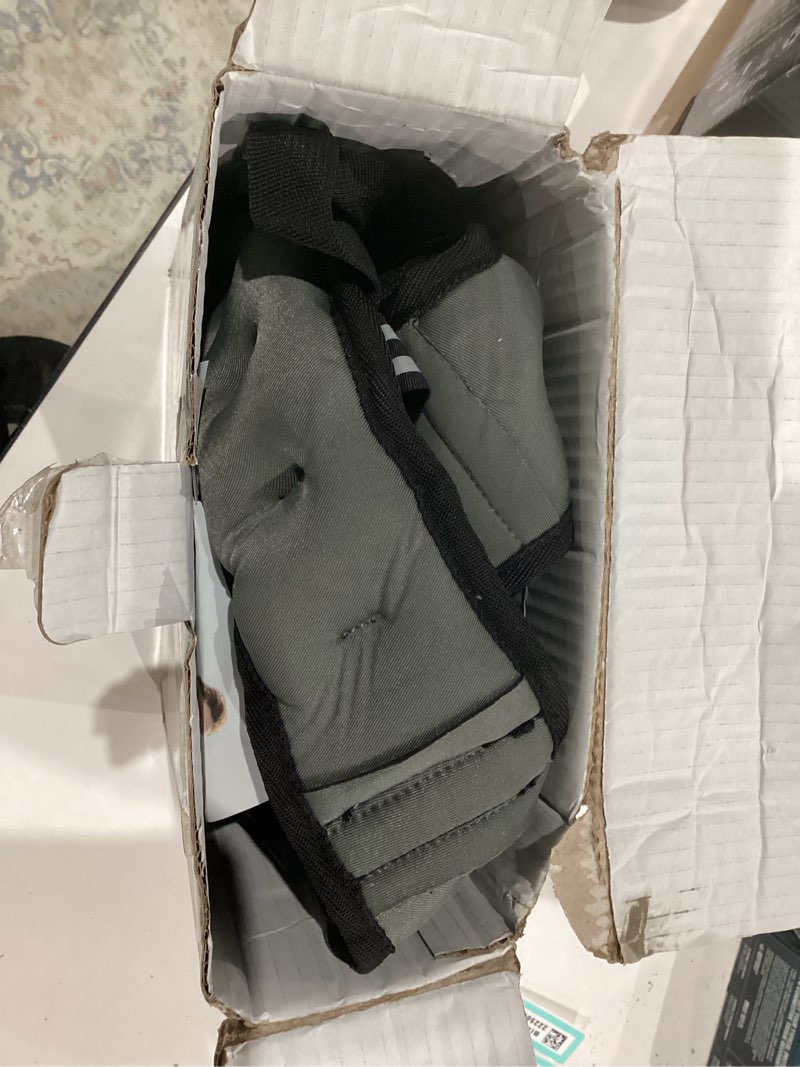 Condition photo showing As Is for Weighted Vest for Women & Men with Reflective Stripe and Adjustable Buckle, Comfortable & Durable Rucking Vest for Walking, Running & Strength Training 18 lb Gray