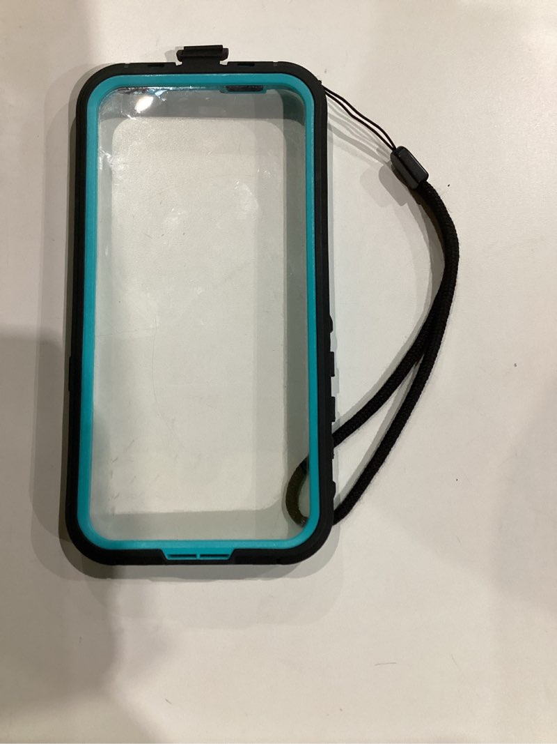 Condition photo showing Good Condition for Red2Fire for iPhone 15 Pro Max Case Waterproof, [Built-in Screen Protector & Camera Protector][Compatible with MagSafe][Full Body Shockproof][IP68 Waterproof][Dustproof] Phone Case 6.7" Blue/Clear Blue/Clear iPhone 15 Pro Max 6.7"
