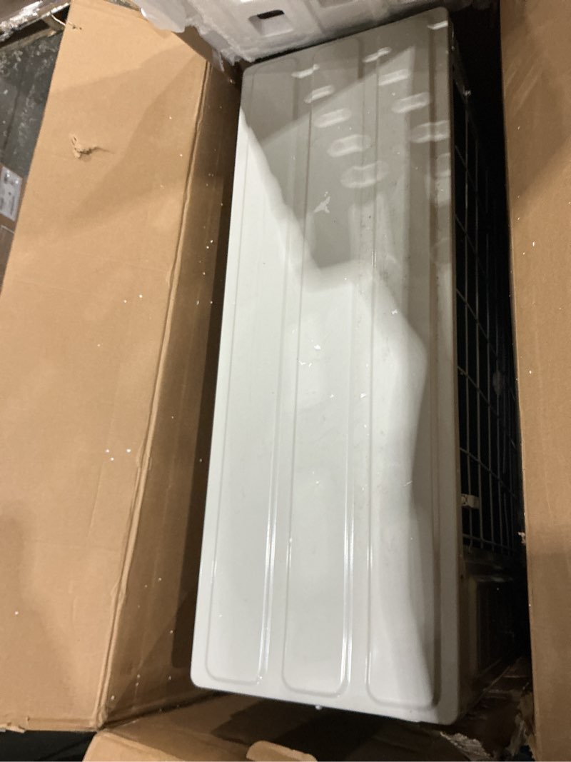 Condition photo showing As Is for yitahome 23 seer2 24k btu 3 zone mini split ac/heating system, 9000 9000 12000 btu tri zone mini split air conditioner, wifi enabled 208-230v ductless ac cool up to 1350 sq. ft, compatible with alexa tri zone: 24000 btu (9k+9k+12k) / 23 seer2 - wifi