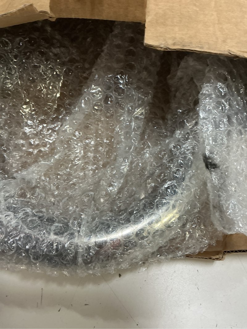 Condition photo showing Good Condition for Toilet Grab Bar 22.4 Inch, YuanDe Brushed Nickel Anti-Slip Support Rail, U Shaped Flip-Up Grab Bar with Paper Holder, Stainless Steel Knurled Handicap Safety Handrails for Disabled Elderly Pregnant 22.4 IN Brushed Nickel