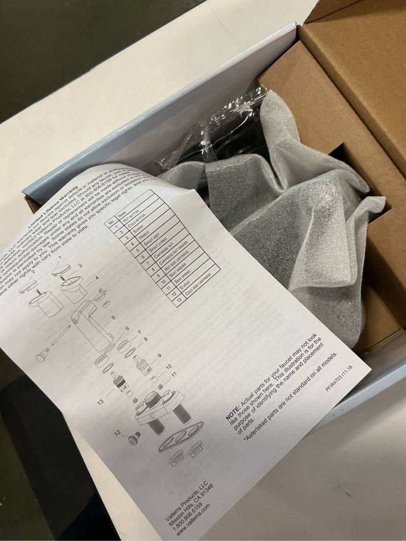 Condition photo showing New/Like New for PF223502 Two-Handle 4" Diverter Faucet with Shower D-Spud - Rubbed Bronze