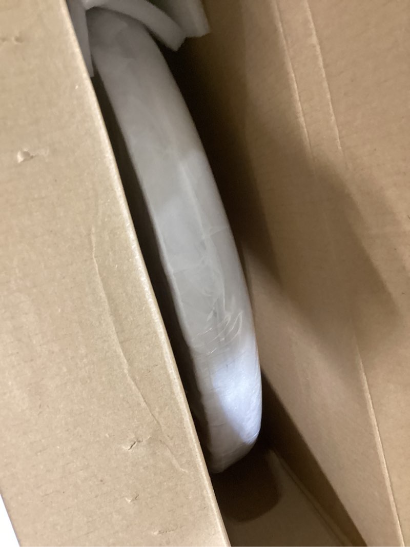 Condition photo showing New/Like New for Toilet Seat, Round Toilet Seat with Toddler Seat Built in, Potty Training Toilet Seat Round Fits Both Adult and Child, with Soft Close, Never Loosen, Easy Install and clean - White, Round White Round with Toddler Seat