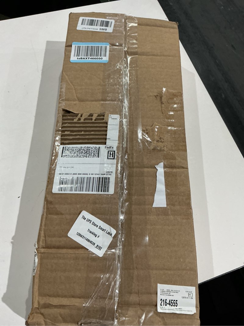 Condition photo showing As Is for we49x20697 dryer bearing kit compatible with ge contains we3m26 top bearing we9m30 drum felt we12m29 belt we1m1067 bearing slides we1m504 glide slides we12x83 pulley idler we3x75 drum support bearing