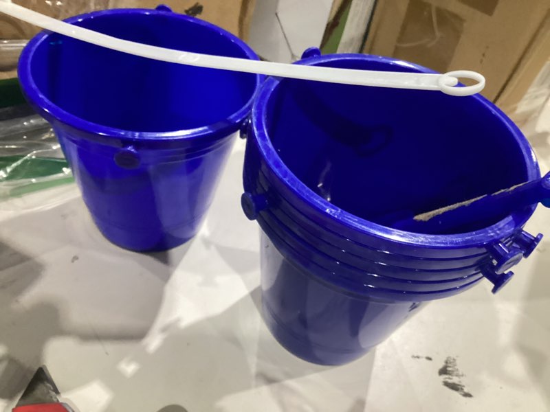 Condition photo showing As Is for shindel 28sets sand buckets and shovels for kids, beach buckets travel sand toys, beach essentials, fun summer activities