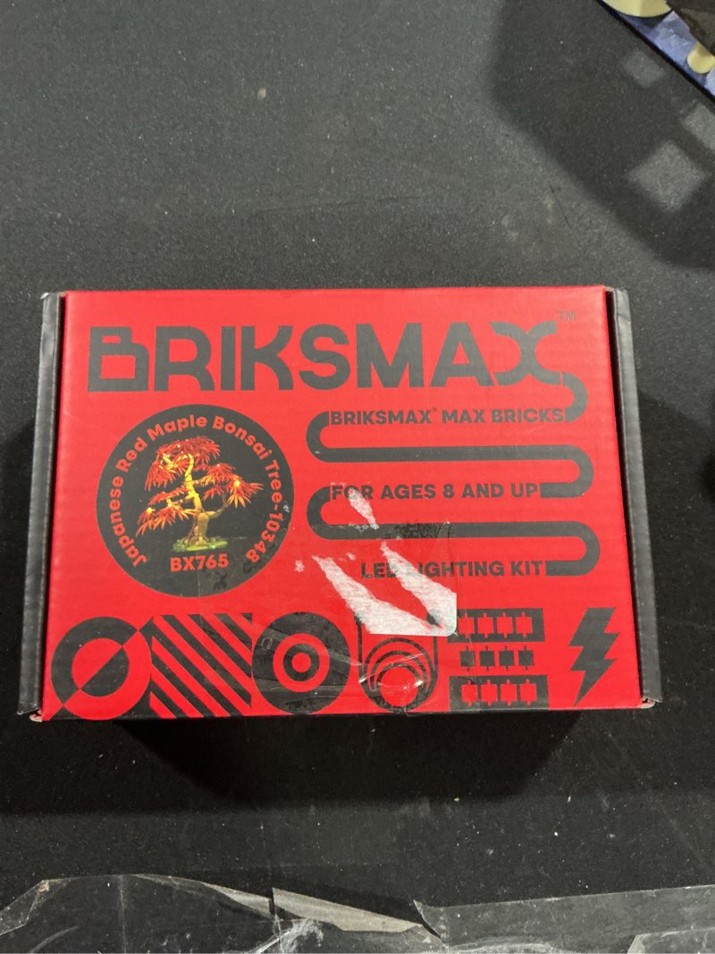 Condition photo showing Good Condition for BRIKSMAX 2.0 Light Kit for Lego Japanese Red Maple Bonsai Tree -Innovative Led Lighting Compatible w