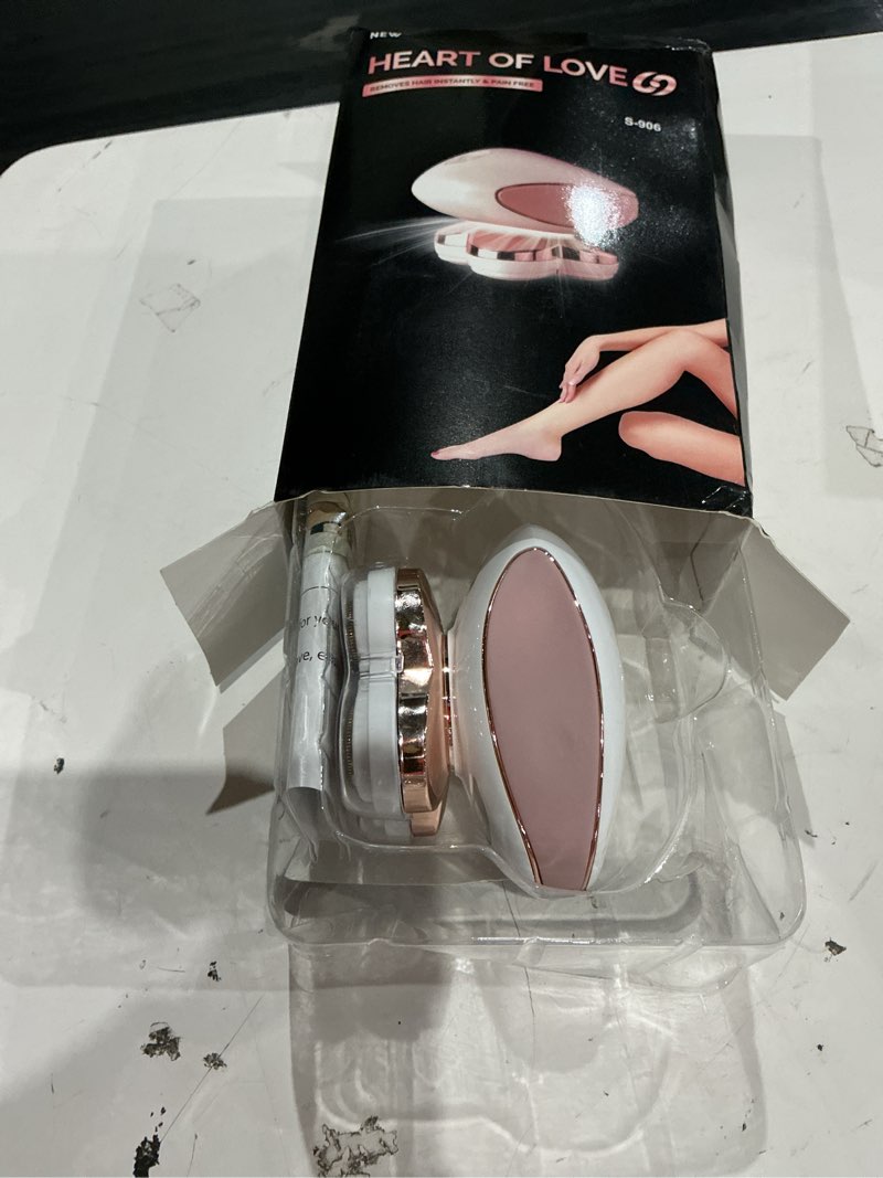Condition photo showing As Is for electric razors for women, facial hair removal, shaver for women, wet and dry lady hair remover for legs body face, painless womens electric shaver cordless women's grooming with led light