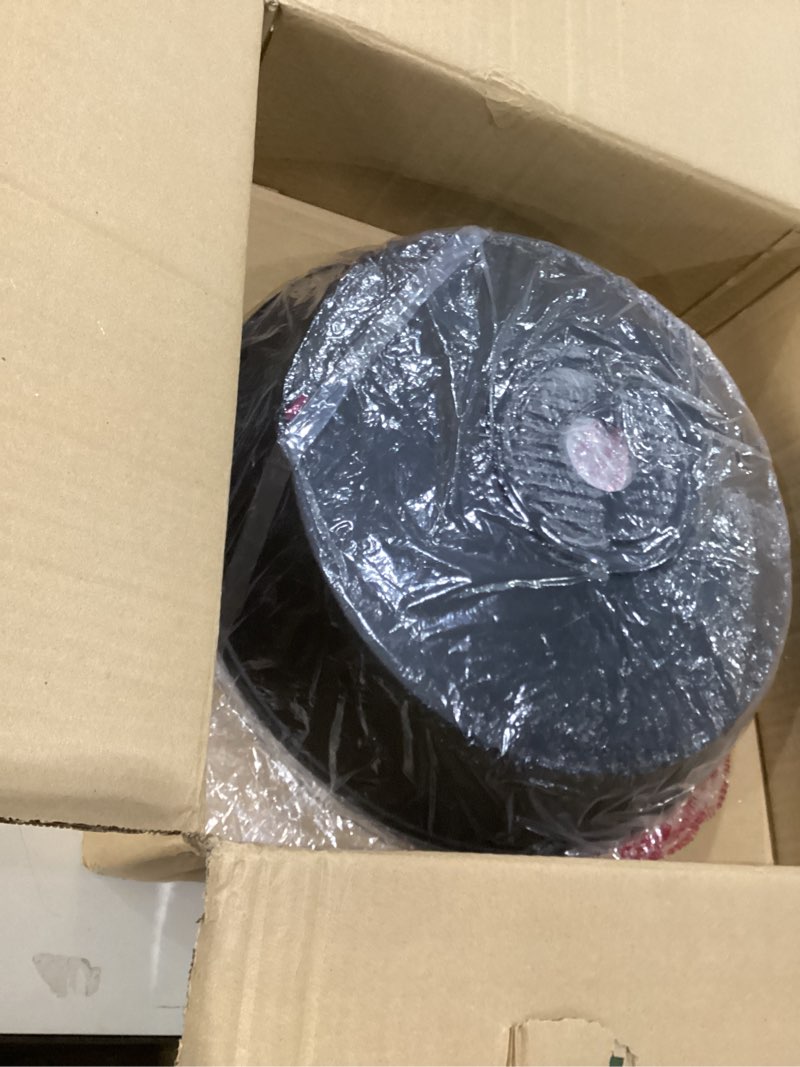 Condition photo showing Good Condition for 14.5" Dome Gooseneck Barn Light, Outdoor Anti-Rust&Waterproof Farmhouse Wall Sconce, Wall Lanterns for Porch/Patio, E26 Base 100W Max(Black 2-Pack Dusk to Dawn Outdoor Lighting) black-gold 14.5-in-2pack-dusk-to-dawn