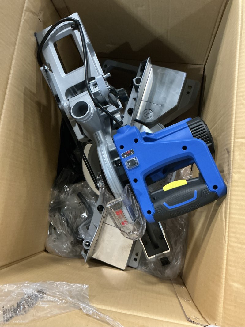 Condition photo showing Good Condition for kobalt compact 7-1/4-in 10-amp single bevel sliding compound corded miter saw