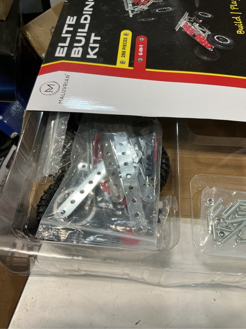 Condition photo showing Good Condition for erector set for boys - girls | metal model kits for adults teens and advanced kids stem toys | build a car plane or excavator | educational toys | engineering toys | building kit