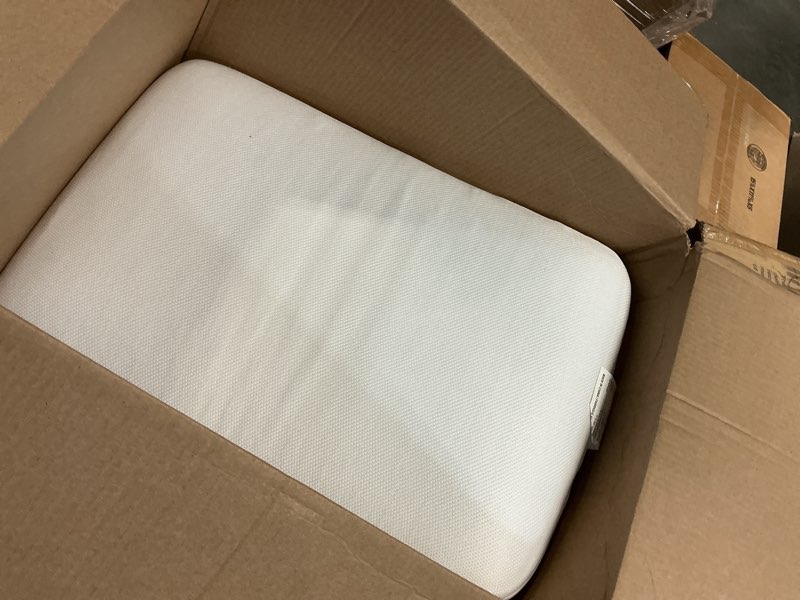 Condition photo showing Good Condition for casper sleep essential cooling foam pillow, standard size – firm memory foam with cooling cover, supports side sleepers, breathable & pressure-relieving standard essential cooling foam pillow single pack