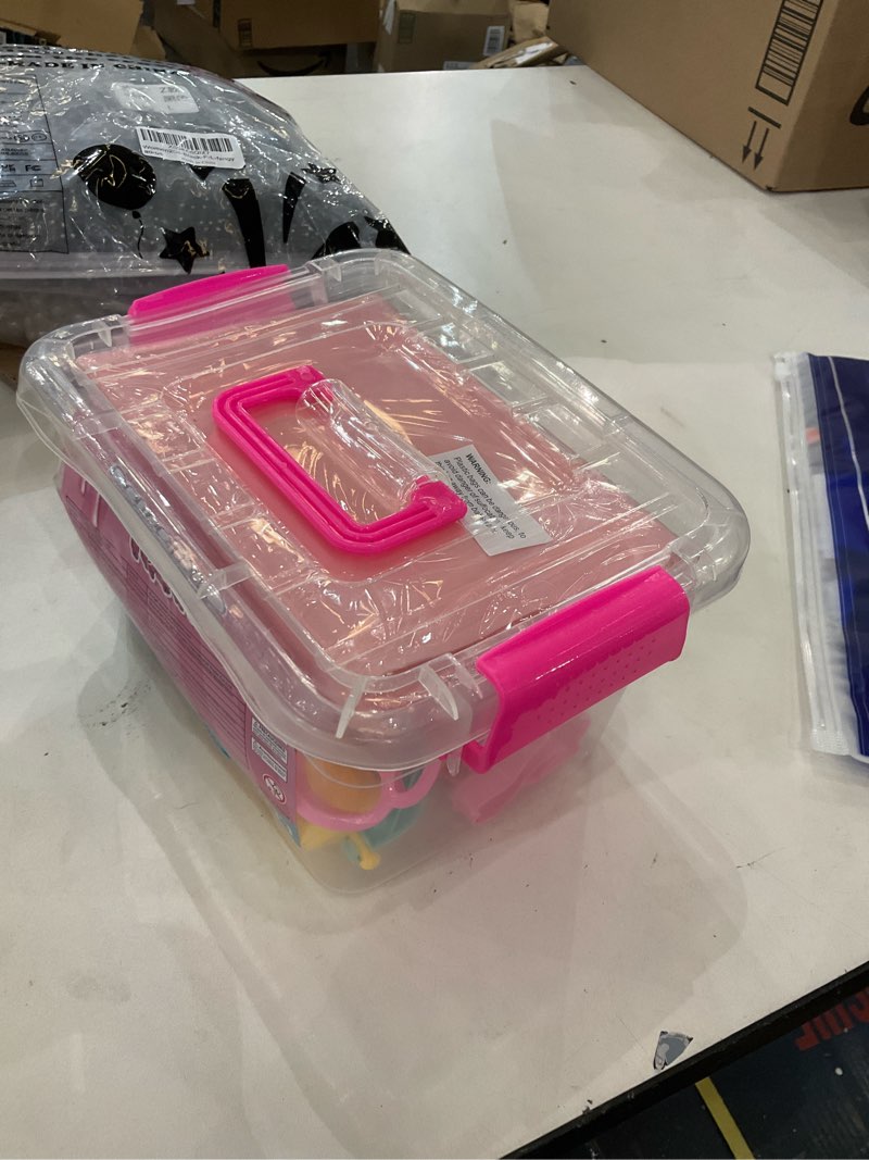 Condition photo showing New/Like New for Dough Tool Sets for Kids Toddlers,Cute Playdough Accessories with Rolling Pin Dough Mat Storage Box,Party Pack Toys for Kids Age 2-4 3-5 4-8,Educational Toys Gift for Birthday Christmas Boys Girls