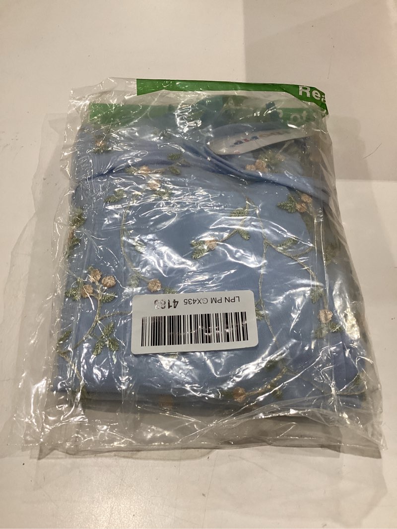 Condition photo showing Good Condition for idopip embroidery flower girl lace dess for kids party wedding bridesmaid tulle dresses princess pageant birthday floral gown 9-10 years blue