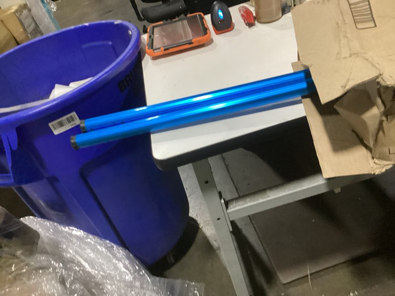 Condition photo showing New/Like New for cke upgraded 16.5 feet thicken 1.3mm blue aluminum telescoping swimming pool pole,adjustable 3 piece expandable step-up,attach connect skimmer net,rakes,brushes,vacuum head with hoses, universal 1.25"
