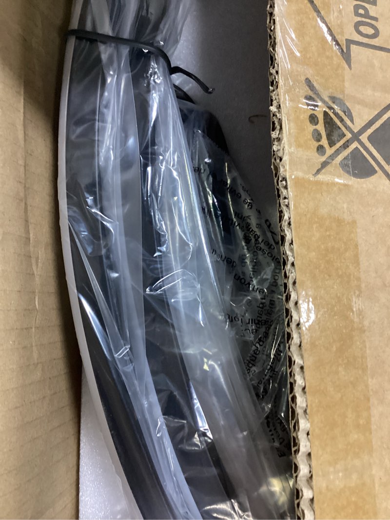 Condition photo showing Good Condition for CANEOE Modern Led Wall Light, 39inch Black Indoor Led Wall Sconce Lighting, Bathroom Vanity Light Fixtures Over Mirror for Living Room Hallway Bedroom Bedside Wall Lamp (Cool White, 6000K) Black, 6000K,1 Pack