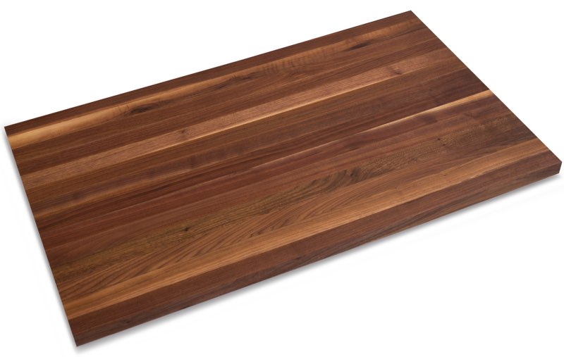 3FT Butcher Block Countertop Birch Solid Wood - 36" x 25" Table Top Butcher Block Cutting Board for 