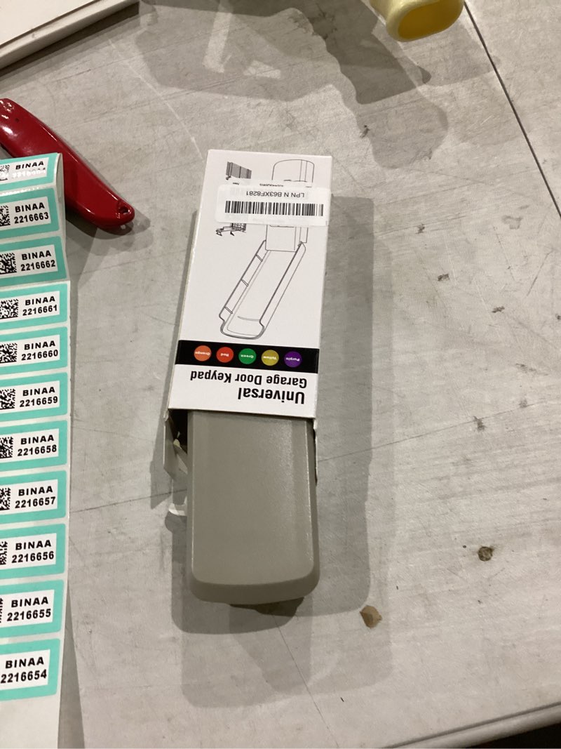 Condition photo showing Good Condition for Universal Garage Door Opener Keypad for Liftmaster Chamberlain Craftsman Wayne Dalton Openers Produced Since 1993, Wireless Keypad Keyless Entry, Replaces 877/878MAX 377/977/877/66LM, Safe Security