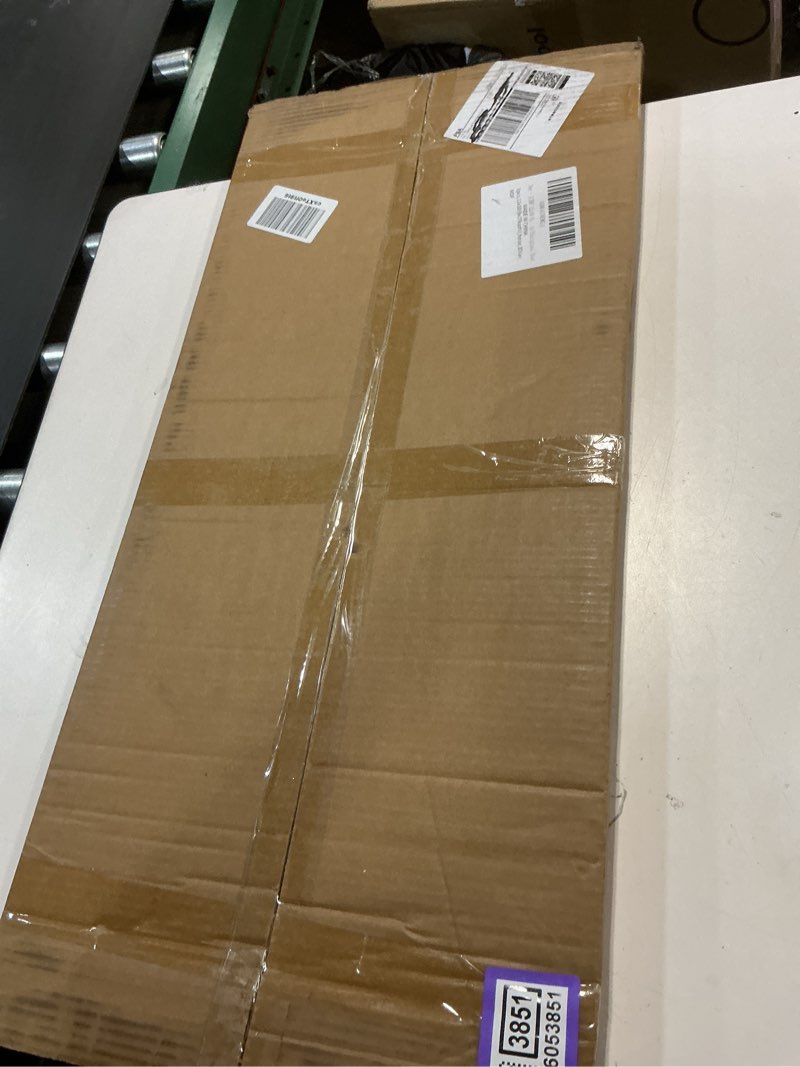 Condition photo showing Good Condition for 12x30 Picture Frame with 9x27 Mat, Display Photo 9x27 with Mat or 12 x 30 Without Mat, Wall Hanging Large 12 by 30 Poster Frame with Plexiglass, Black Black 12x30 inch