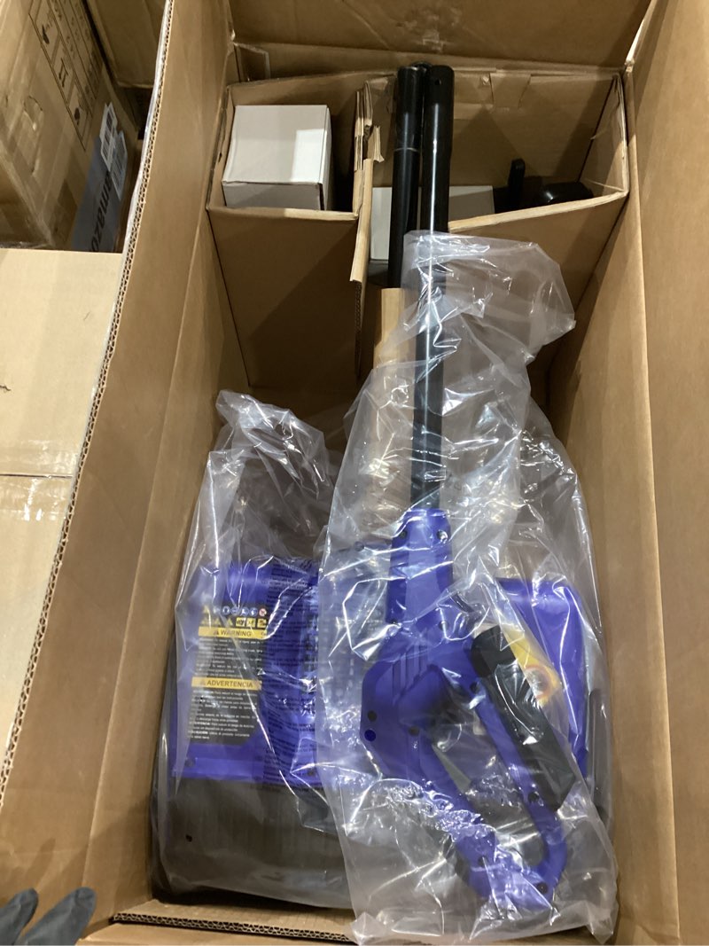 Condition photo showing Good Condition for Wild Badger Power 40V Cordless Snow Shovel, 12" Brushless, 20 FT Throw, 8" Depth, 4.0Ah Battery & Fast Charger Included, for Steps, Porches, Walkways & Driveways 40V Snow shovel