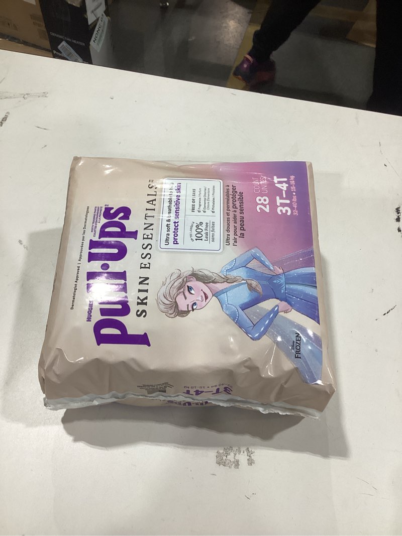 Condition photo showing Good Condition for Pull-Ups Girls' Skin Essentials Luxury Training Pants - Size 3T-4T