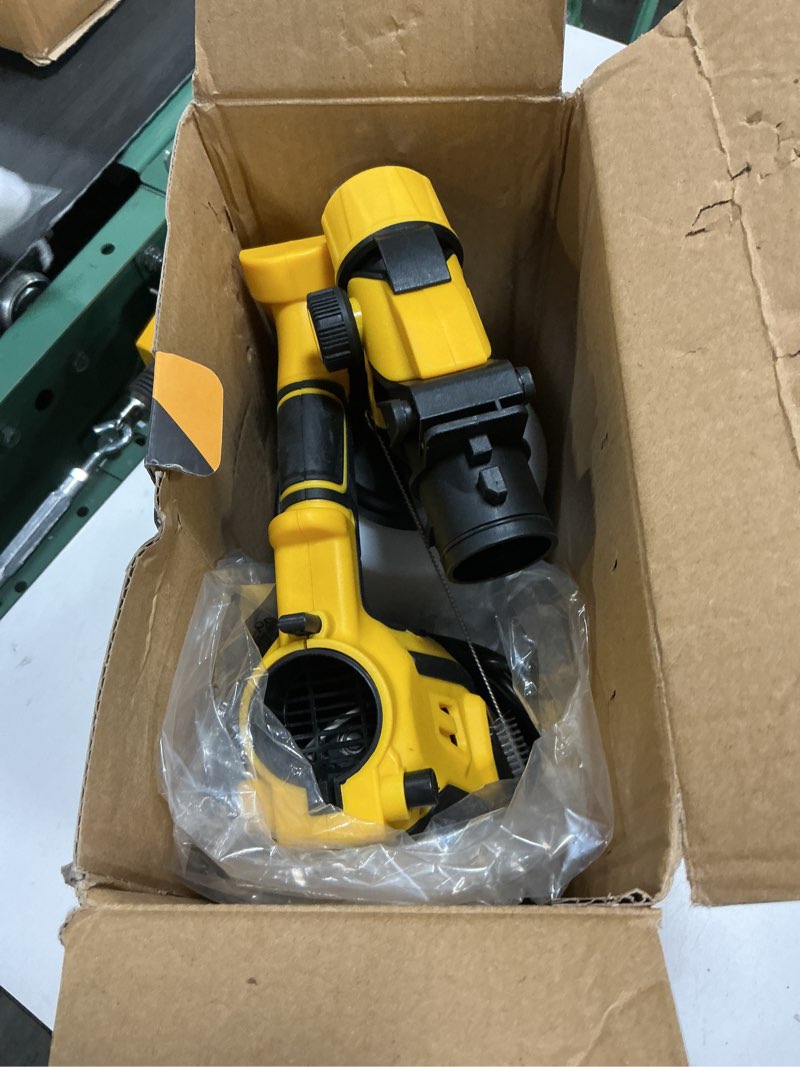 Condition photo showing Good Condition for paint sprayer for house painting, paint sprayer with easy to clean design, 6 brass nozzles & led light, easy to clean for house, fence, garden, furniture