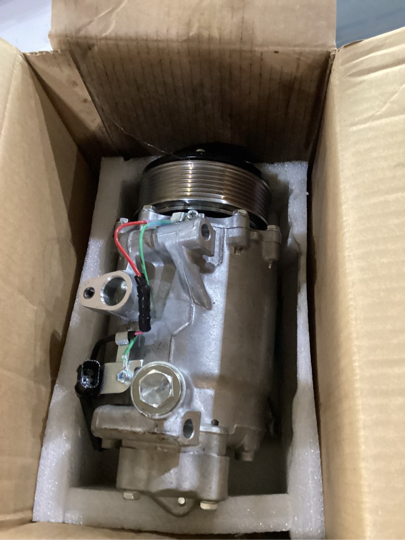 Condition photo showing Good Condition for eccpp ac compressor with clutch 2007-2015 fit for honda civic for honda cr-v 2.4l 2007-2012 fit for acura rdx 2.3l ac compressor trse09