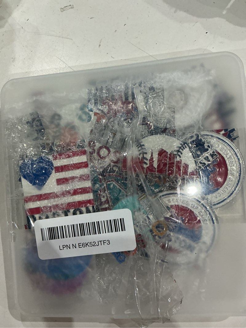 Condition photo showing Good Condition for konohan 24 pcs boston magnets for refrigerator metal usa fridge magnet magnetic boston souvenirs gifts usa state magnetic refrigerator stickers, massachusetts, baseball 24 boston