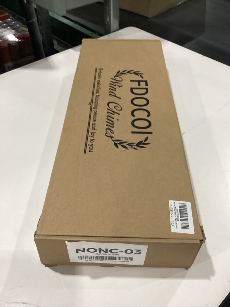 Condition photo showing New/Like New for 45'' Large Wind Chimes for Outside with Deep Tone, Wind Chimes Outdoor Garden & Patio Hanging Décor, Sympathy Gifts. Bronze 45'' Bronze