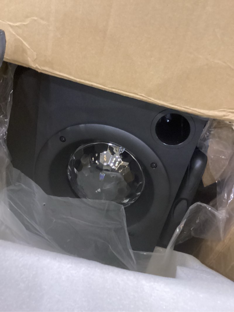 Condition photo showing As Is for HEARTSEA Karaoke Machine for Adults, Portable Bluetooth Speaker with 2 Wireless Microphones, PA System with Disco Lights for Big Party, Outdoor, Supports USB/TF/REC/AUX, Ideal Gifts for Family HS-8P