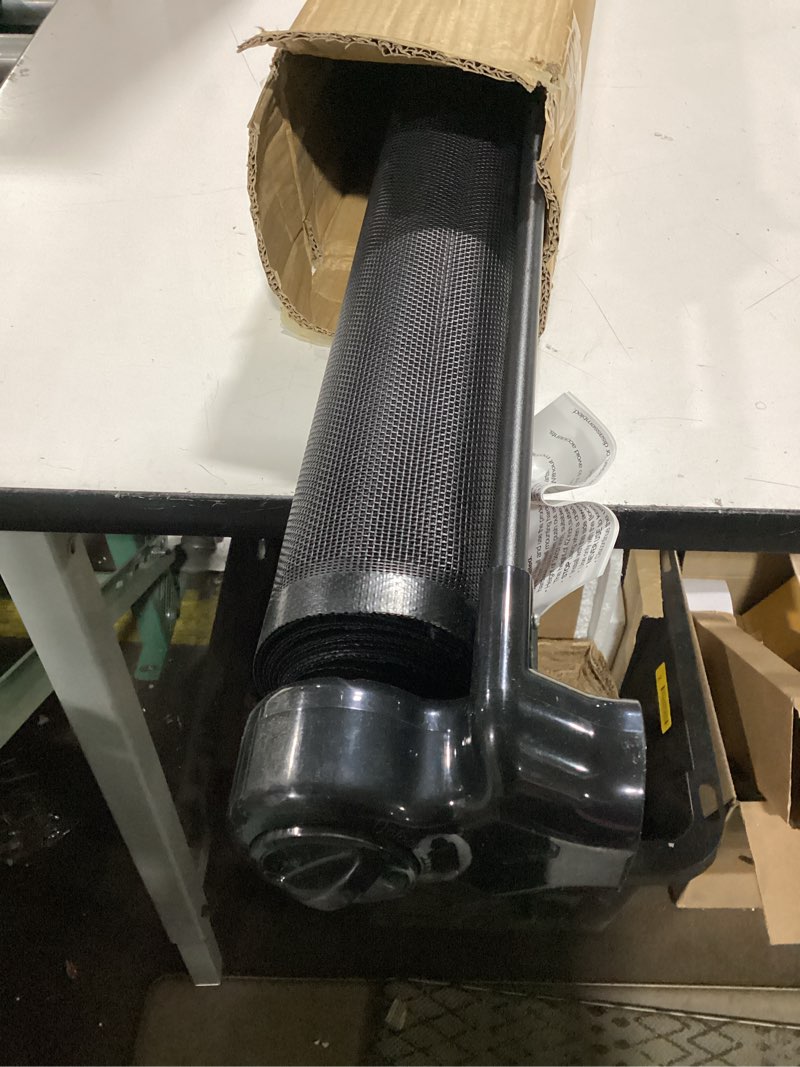 Condition photo showing Good Condition for 200 inch retractable baby gates 42 inch tall, retractable gate with reinforced strip design to prevent crawling through, 16 ft outdoor retractable gates, extra wide retractable gate for garage black 42" tall x 200" wide