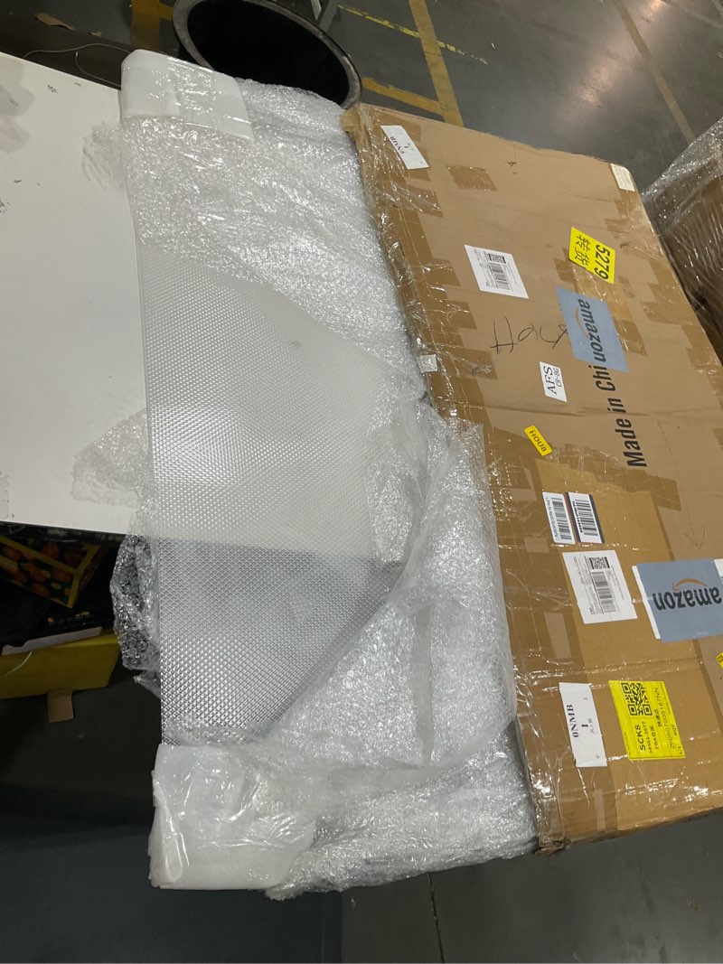 Condition photo showing Good Condition for pangda 2 pack replacement fluorescent light covers 22.5 x 46.5 inch clear acrylic ceiling lighting panel flat sheet for overhead fixtures
