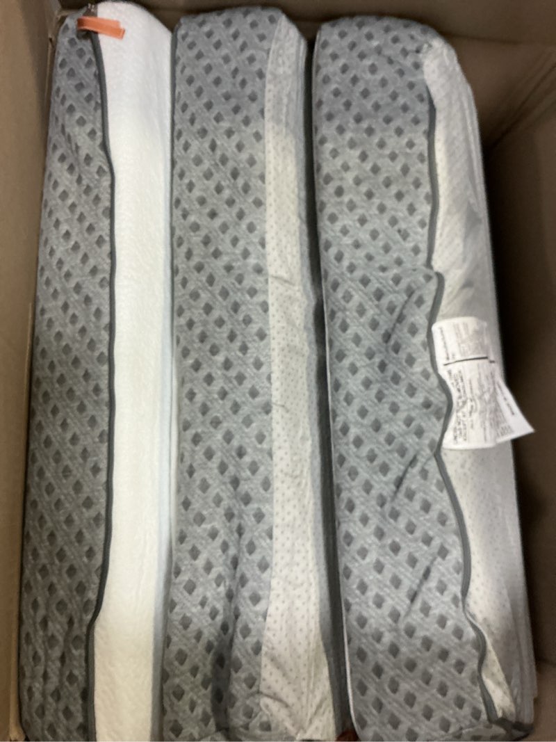Condition photo showing Good Condition for sweetnight 4-inch tri-fold mattress, single foldable mattress with washable cover, medium-firm feel, non-slip bottom, ideal for rv travel, camping, guest room, floor use ?single (u.s. standard) single (us standard) 4 inch white