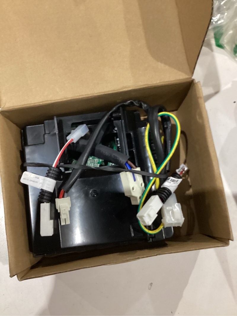 Condition photo showing As Is for WR49X10283 Inverter Board with 2 Jumpers, Compatible with GE, Embraco VCC3 1156 Refrigerator Inverter Board, Replaces WR55X10979, WR55X10685, WR55X10490, WR55X11029, AP5669522, PS6883663, 2677747