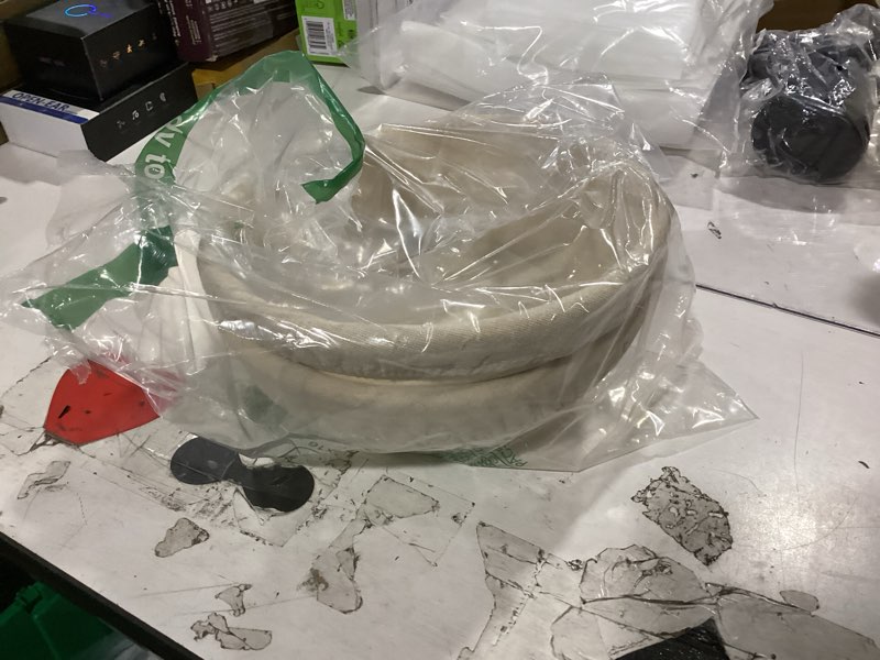 Condition photo showing Good Condition for bread proofing baskets set of 2 8.5 inch round dough proofing bowls w/liners perfect for home sourdough bakers baking 8.5inch+8.5inch
