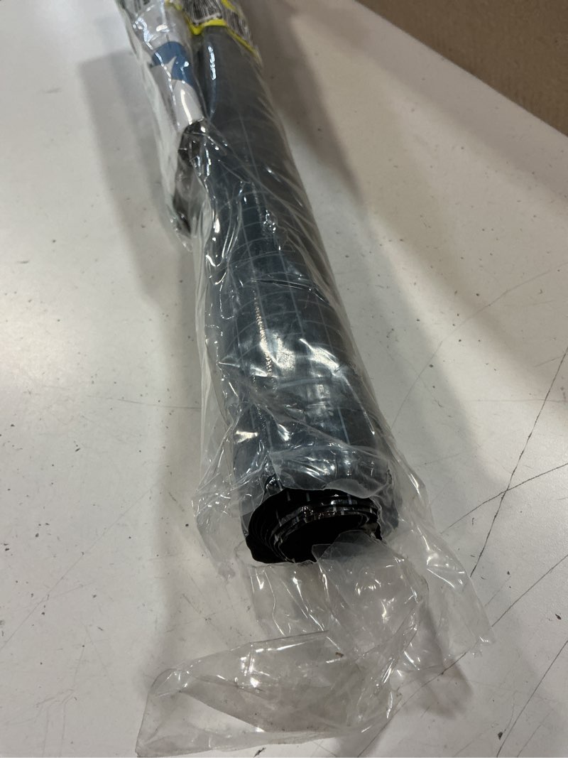 Condition photo showing As Is for kespen total blackout window film privacy static cling 100% light blocking room darkening window cover heat control anti-uv glass sticker window tint for home with grid line, 23.6 inch x 13.1 feet total blackout 23.6 inch x 13.1 feet