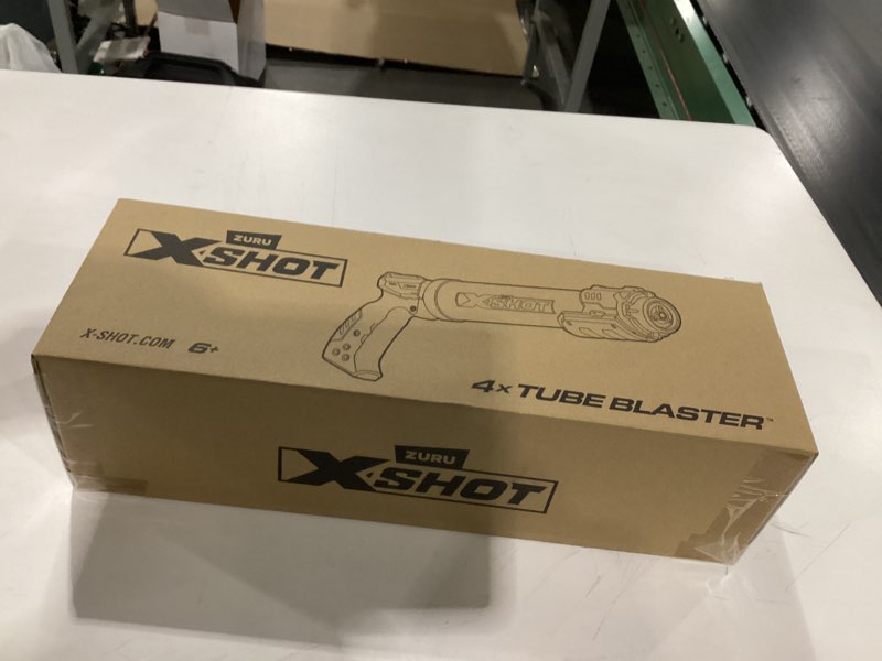 Condition photo showing New/Like New for X-Shot Water Warfare Small Tube Soaker (4 Pack) by ZURU Super Soaking Pump Action, Pool Party Pack, Fills up to 380ml, Shoots up to 8 Meters, for Boys, Girls, Children
