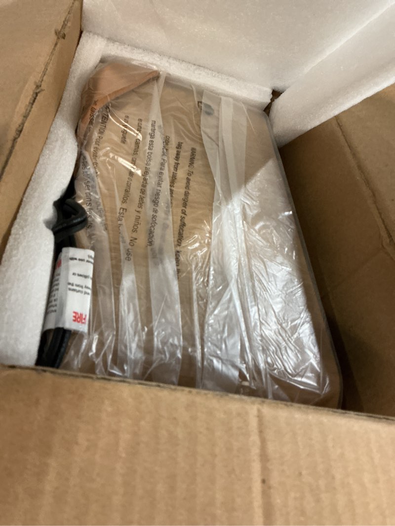Condition photo showing Good Condition for Shinic Electric Fireplace Heaters for Indoor Use,1500W Space Heater with Crackling Sound & 3D Realistic Flame, Safety Protection, Portable Fireplace Heater for Home Office Christmas Decoration, Oak Oak 11.8" x 5.9"× 14.6"