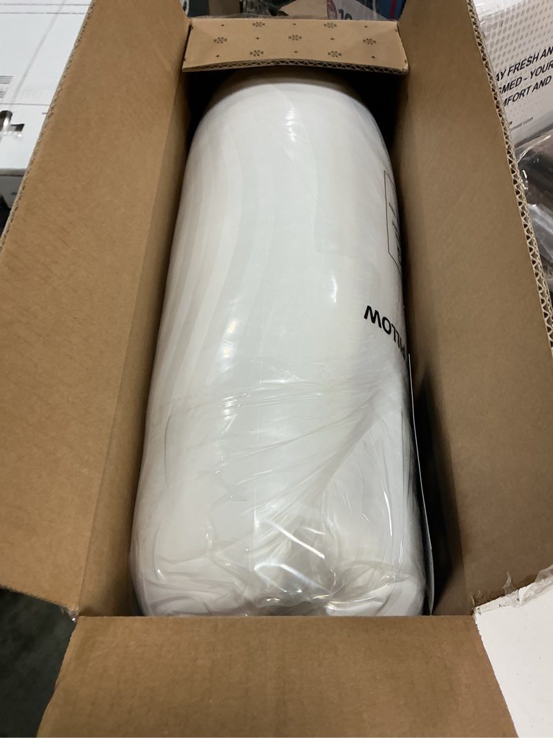 Condition photo showing New/Like New for beckham hotel collection euro size throw pillows (set of 2), 26 x 26 down alternative pillow insert for bed, couch, and sofa european white