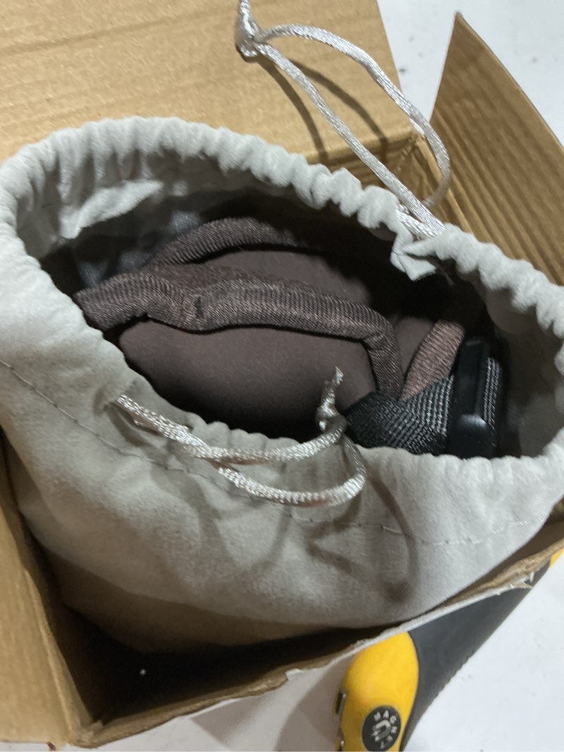Condition photo showing New/Like New for sarisun travel pillows for airplanes, airplane pillow with eye mask for long flight, airplane head strap for sleeping, 360° support headrest for car trip, stop bobblehead travel essential, dark brown