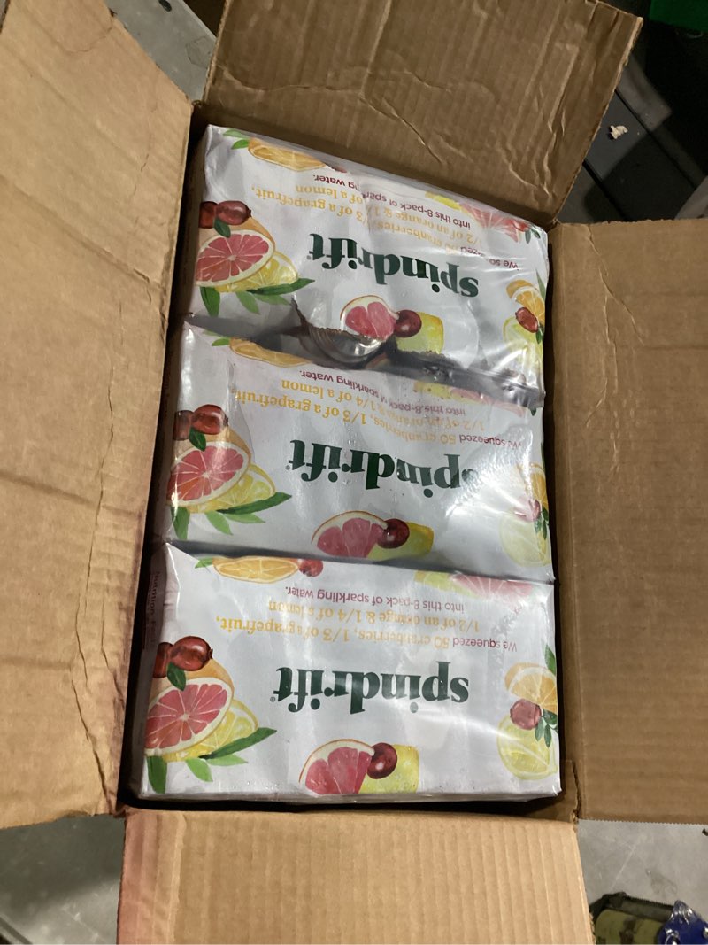 Condition photo showing Good Condition for Spindrift Cranberry Punch