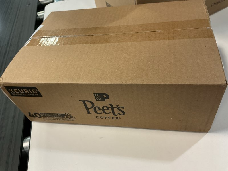Condition photo showing Good Condition for (Best by  13 / Jun / 2025 ) Peet's Coffee, Keurig K-Cup Pods Variety Pack - Luminosa Breakfast Blend, Café Domingo, Organic Alma De La Tierra, House Blend, 40 Count (4 Boxes of 10 Pods) Variety Pack 10 Count (Pack of 4)