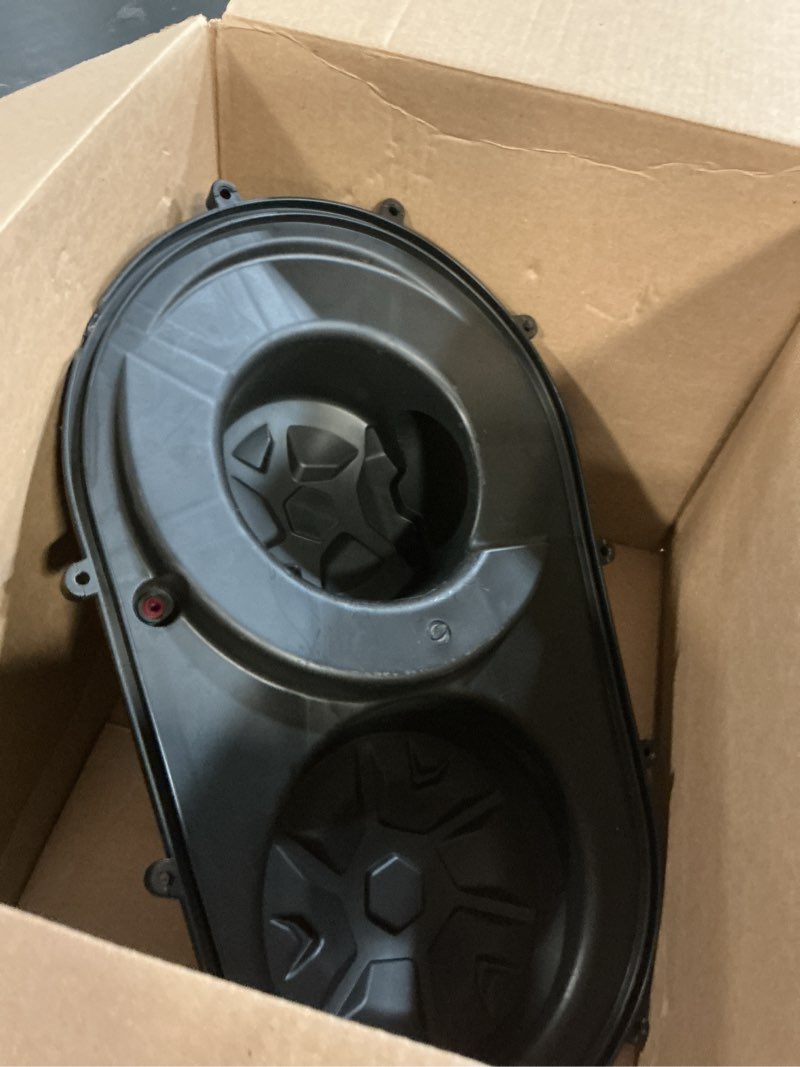 Condition photo showing Good Condition for kemimoto x3 outer clutch cover compatible with can am maverick x3 xds xrs 2017-2023 cvt air guide clutch transmission housing belt cover replace #420212508