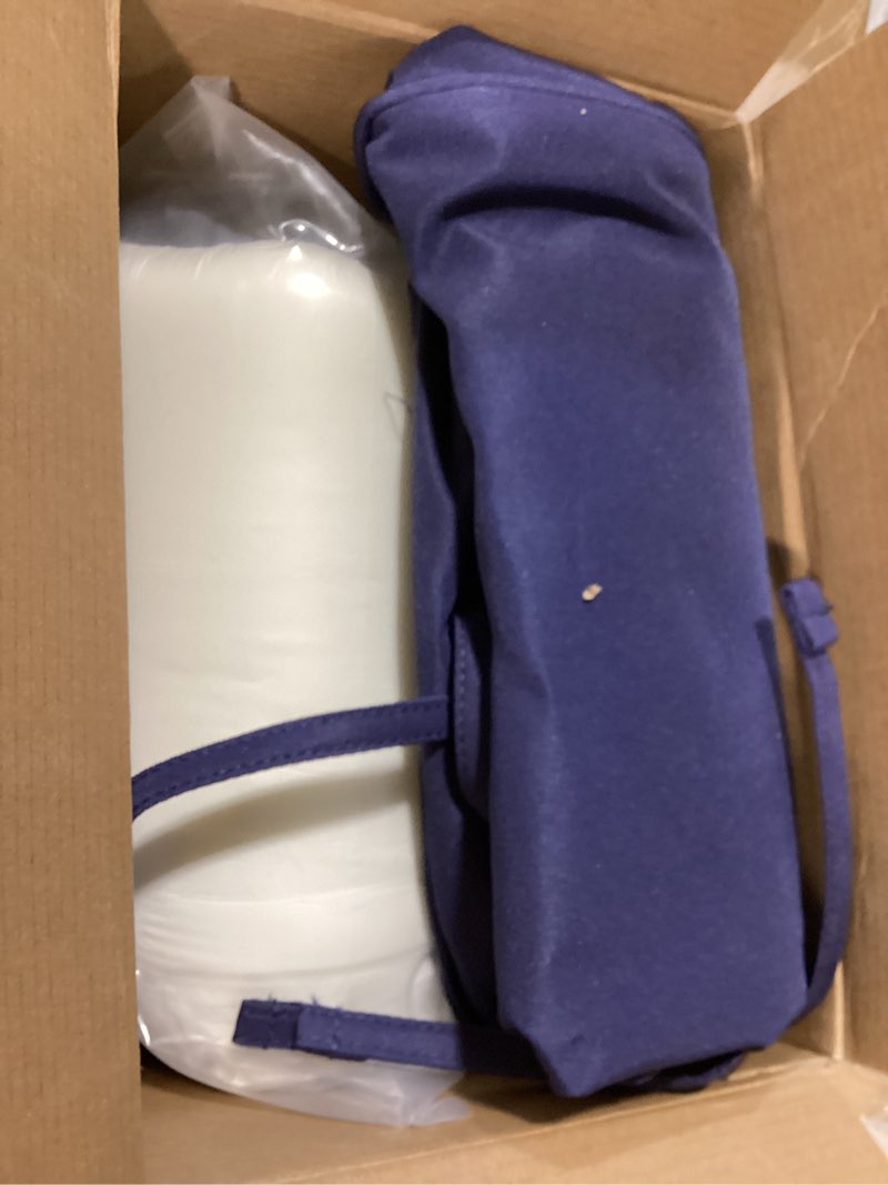 Condition photo showing New/Like New for favoyard outdoor chair cushions 19"x19"x2" set of 4 waterproof seat cushion for patio furniture with 3-year fade resistant removable cover attach straps hidden zipper round corner for yard garden navy blue 19 x 19 inch