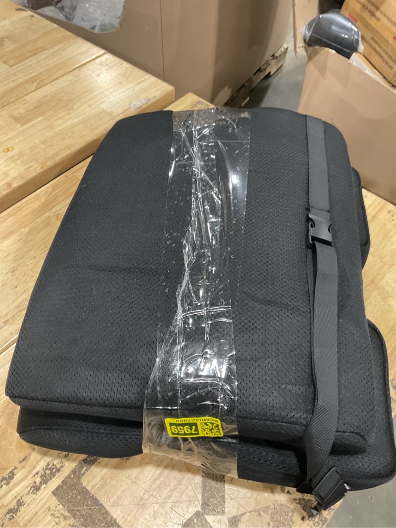 Condition photo showing Good Condition for bookishbunny 2pc high resilience memory foam seat chair waist lumbar back support cushion pillow car office home (black)