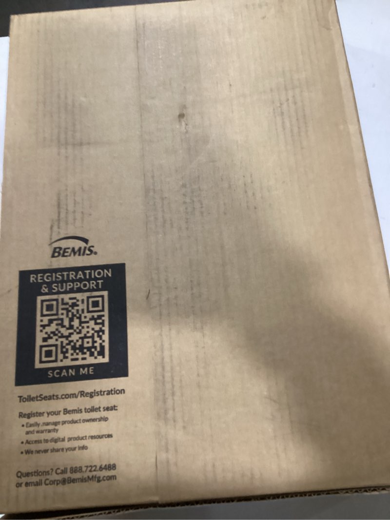 Condition photo showing Good Condition for bemis 1500ec 390 lift-off wood elongated toilet seat, cotton white (pack of 1)
