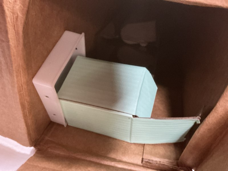 Condition photo showing As Is for Roller Shades Cordless 100% Blackout Blinds for Windows and Doors, Pull Down Room Darkening Window Shades, Easy to Install for Home and Office, White, Fixed 75 Inches High, 20 Inches Width White 20"W x 75"H