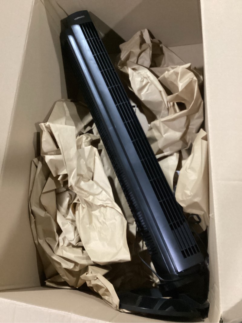 Vornado OZI42 42" Whole Room Tower Fan, Powerful Air Circulation, Space-Saving Design, Quiet Operati