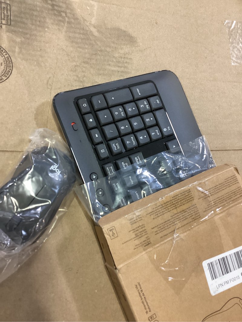 Condition photo showing New/Like New for Logitech MK540 Advanced Wireless Keyboard and Mouse Combo for Windows, 2.4 GHz Unifying USB-Receiver, Multimedia Hotkeys, 3-Year Battery Life, for PC, Laptop 2024 Model