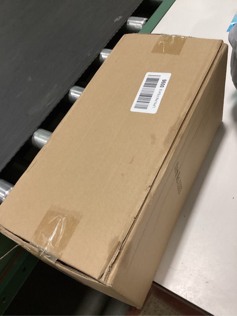 Condition photo showing New/Like New for Large Glass Apothecary Jars with Lid, Clear Candy Jar for Candy Buffet, Fancy Decorative Glass Jar for Party, Wedding and Display, Tall Glass Candy Containers (Height: 16.5", Diameter: 6.5") Height: 16.5", Diameter: 6.5" Style C