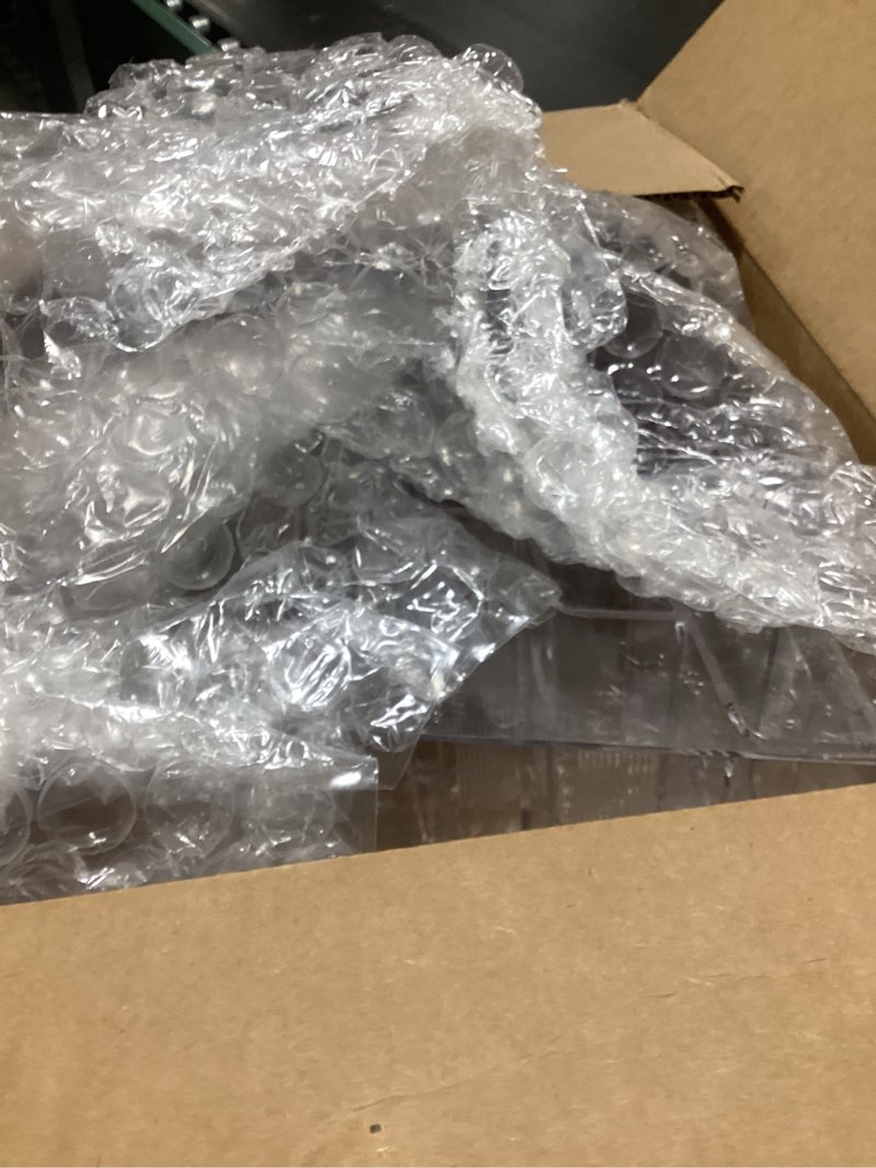 Condition photo showing Good Condition for maxgear brochure holder 3 tier 8.5x11 inch with removable divider for 4x9 inch acrylic literature display stand clear plastic flyer holder wall mount or countertop use for pamphlets, booklets, 4 pack 8.5x11-3 tier 4 pack