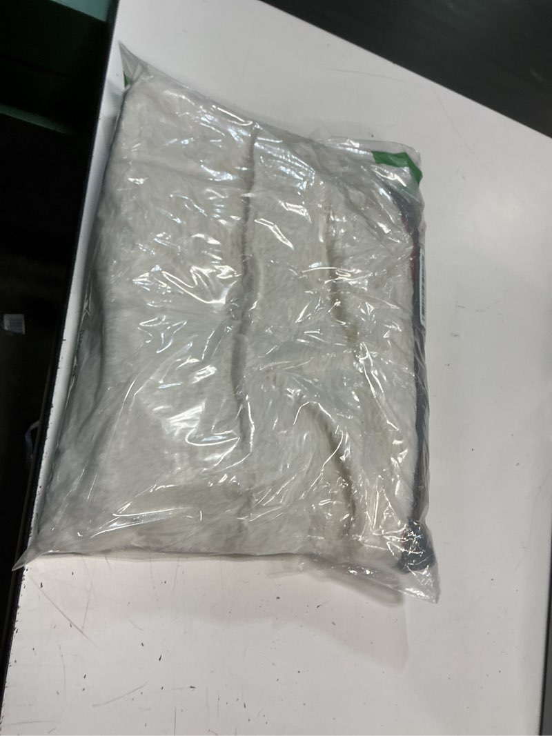 Condition photo showing Good Condition for sunheir washable extra large dog bed covers soft plush replacement, waterproof dog bed liner, pet bed cover with zipper 44x32x3 inches, light grey, cover only light grey 44.0"l x 32.0"w x 3.0"th